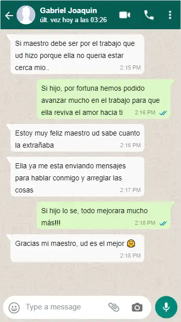 amarres de amor chile